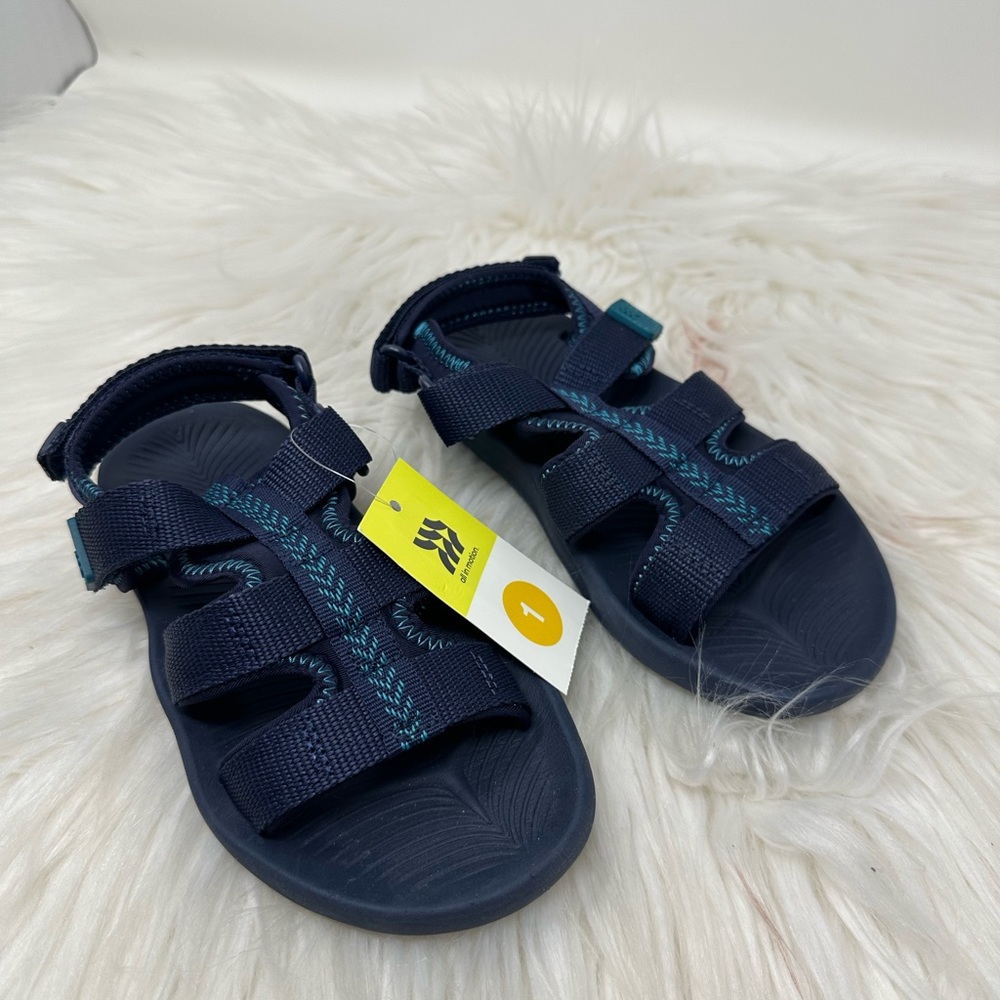 All in Motion Target youth blue boys sandals